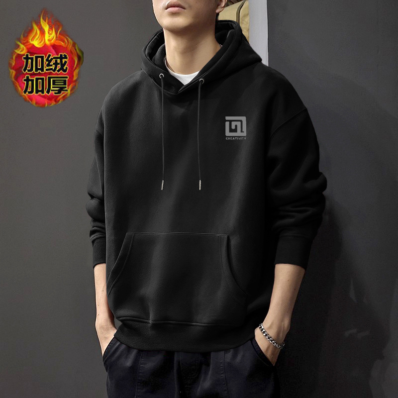 América vintage chaqueta de hombre primavera y otoño nueva marca de moda chaqueta con capuz suelta ropa casual para los hombres