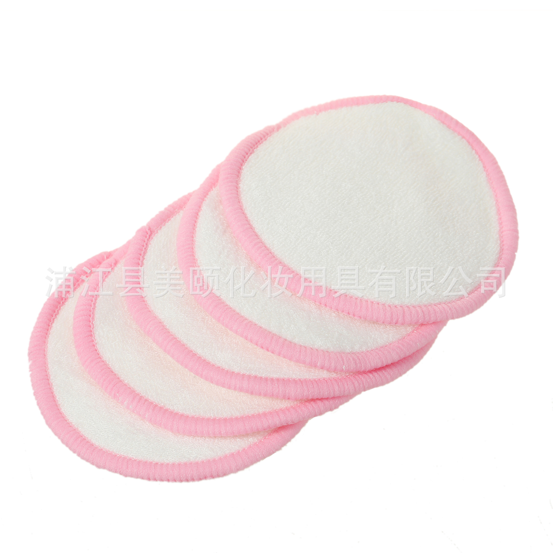 Removedor de maquillaje de terciopelo removedor de maquillaje de fibra de bambú removedor de maquillaje de algodón de bambú almohadilla de maquillaje removedor de maquillaje de algodón al por mayor