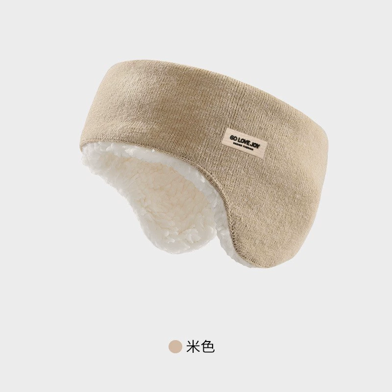 Зимние регулируемые наушники на Velcro, флисовые затычки для ушей