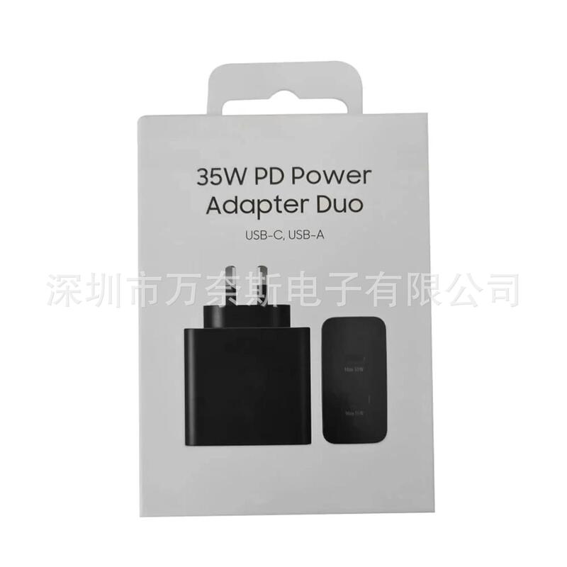 India standard Australian standard 35W fast charging head charger suitable for Samsung s22UltrA + C dual port TA200 charging India standard Australian standard 35W fast charging head charger suitable for Samsung s22UltrA + C dual port TA200 charging