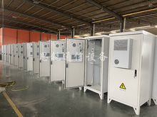 戶外一體化機櫃5G基站綜合電源櫃室外通信設備櫃2.1米鐵塔空調櫃