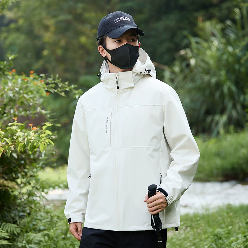 2024 новая уличная куртка «три в одном», водоотталкивающая мужская и женская съемная флисовая подкладка, уличная альпинистская куртка