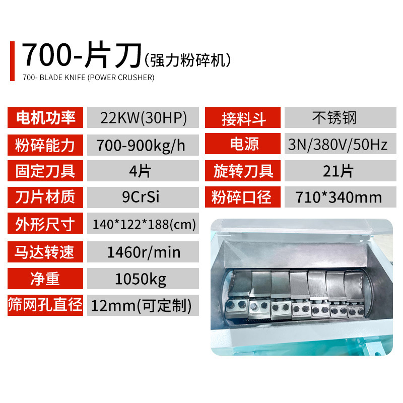 700형 칼날(22KW)(13개 특별티켓 포함)
