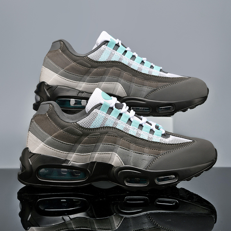 Nuevas zapatillas de deporte de moda transfronterizas, modelos de pareja, cojín de aire, zapatos de moda de todo fósforo, zapatos casuales transpirables para hombres, una generación NK95