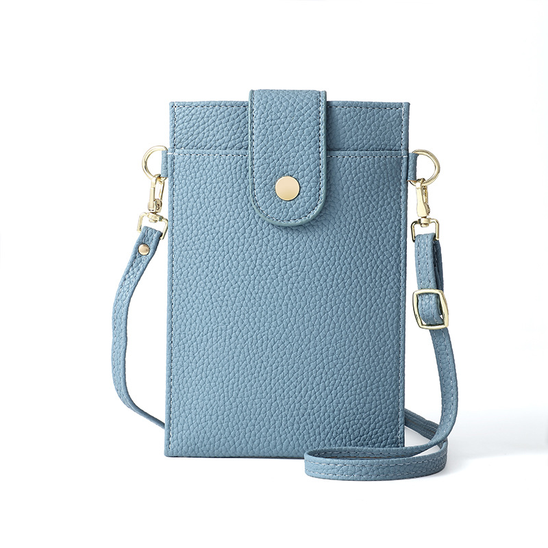 Solid Color Pattern All Seasons Season Women's Gender Classic Style Style Square Shape Women's Pu Leather Solid Color Classic Style Square Flip Cover Phone Wallets