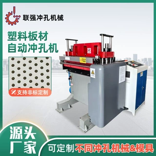 全自动塑料板材冲孔机路由器外壳打孔机塑料周转箱排气打孔机厂家