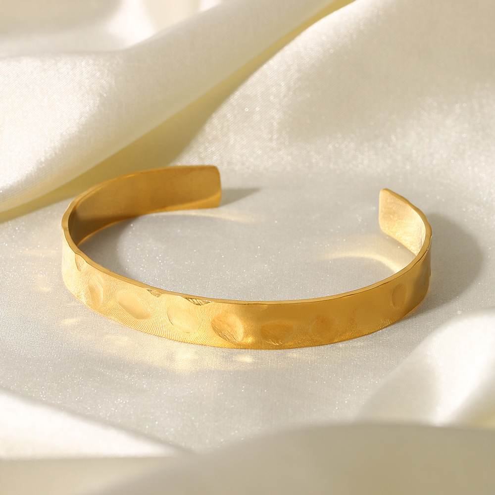 Fashion Geometric Stainless Steel Bracelets Gold Plated Stainless Steel Bracelets