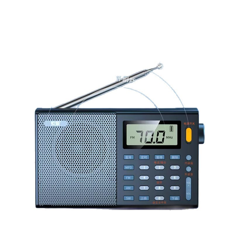 ソニーエリクソン C38 フルバンドラジオカードウォークマン U ディスク Bluetooth オールインワン純粋な半導体ラジオ再生|undefined