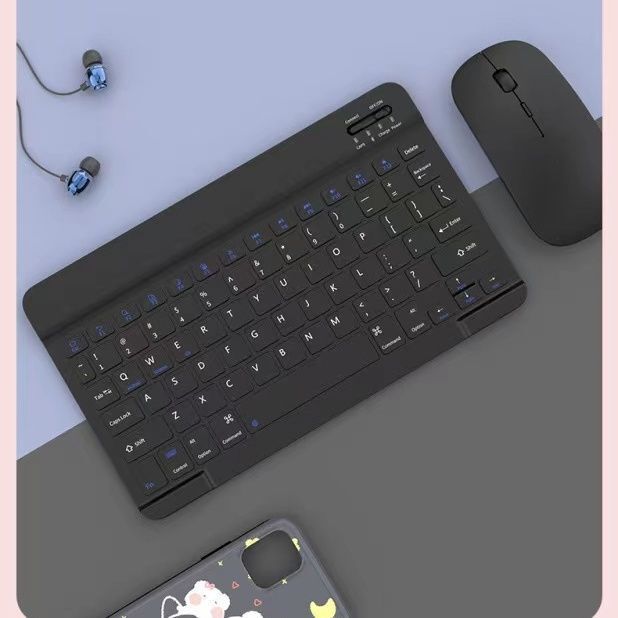 Bluetooth wireless keyboard ultra-thin rechargeable mute portable for iPad tablet Apple Computer mobile phone wholesale Bluetooth wireless keyboard ultra-thin rechargeable mute portable for iPad tablet Apple Computer mobile phone wholesale
