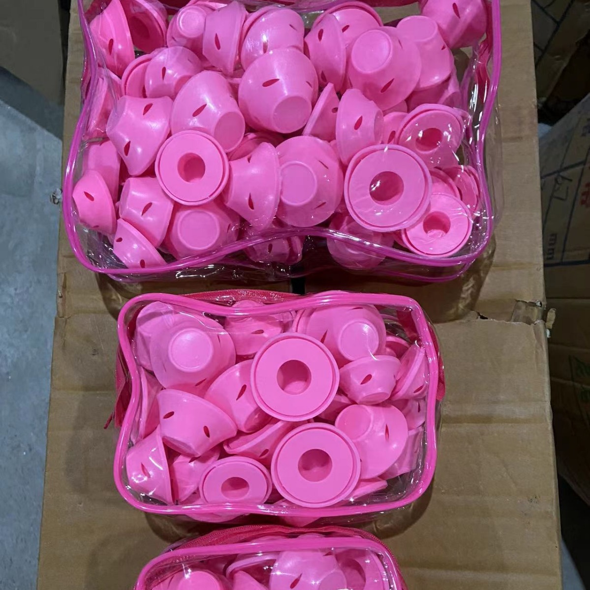 Curly hair artifact lazy silicone hair curler manual mushroom bell roll amazing lady Massel same style