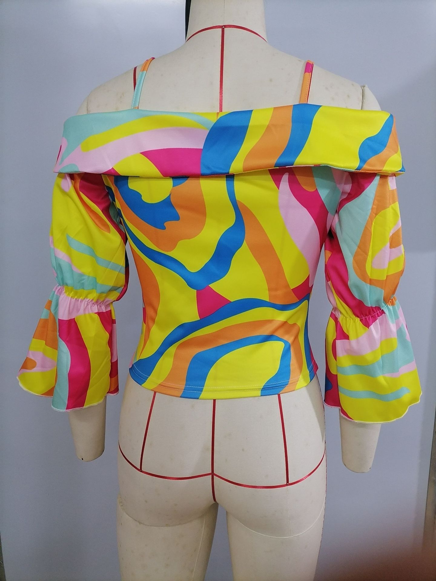 Holiday, Banquet, Selfie Occasion Wholesale Women's Vintage Style Printing Blouses