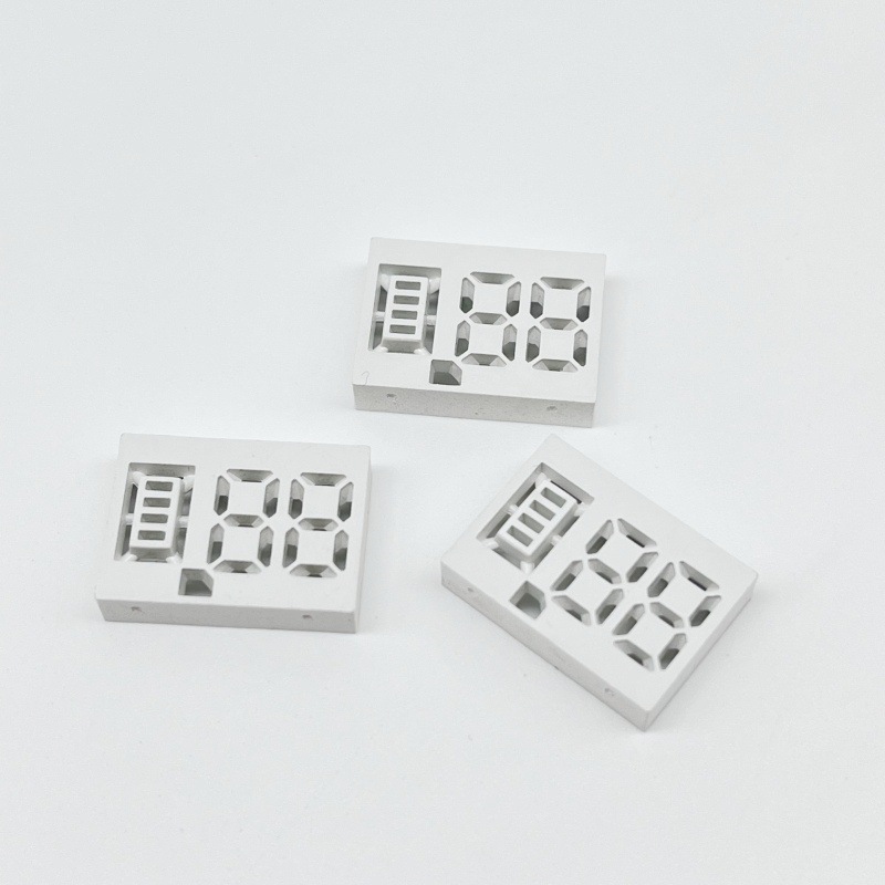 注塑开模LED数码屏显示支架风扇数码管彩屏外壳高亮显示2位数码管