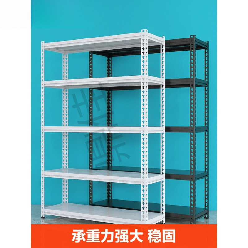 置物架多层角钢货架展示架家用仓储超市储物铁架承重二层货价移动