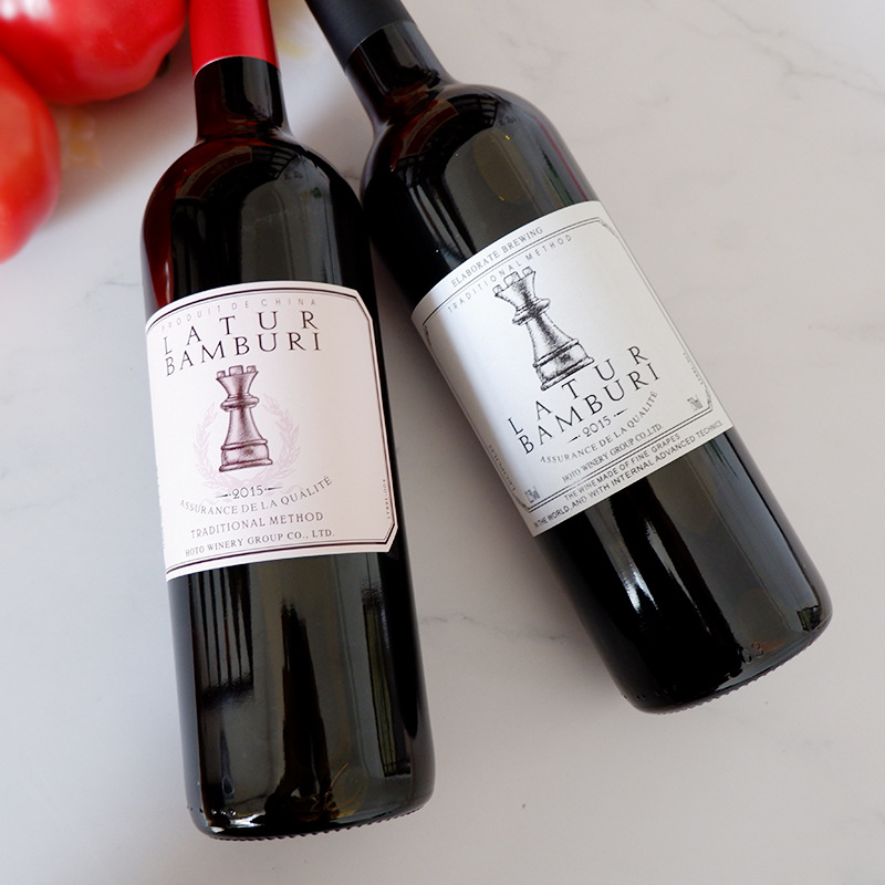 一件代发包邮 红酒葡萄酒700ml拉图班布里酒庄法国进口12.5度