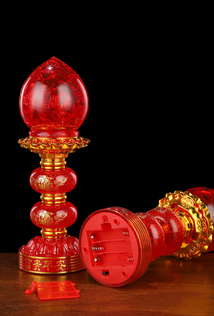 LED佛灯家用佛前供灯一对供佛灯插电葫芦招财波灯财神灯工厂直批-阿里巴巴