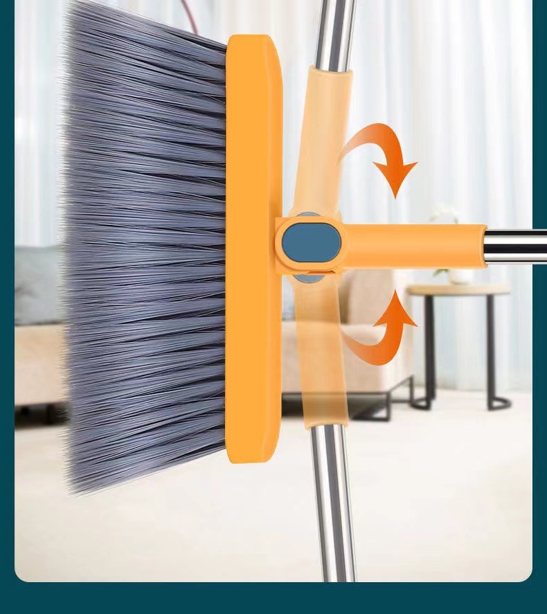 Set scopa e paletta con setole morbide rotanti per la casa_voghion.com