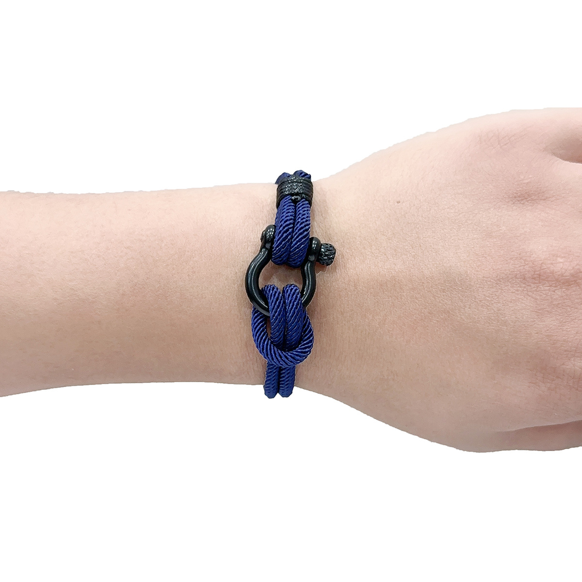 Simple Style Solid Color Stainless Steel Patchwork Menu0027S Bracelets 1 Piece