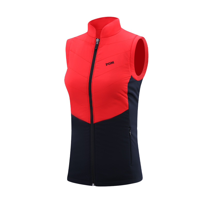 Áo gi lê nữ golf mẫu mới thu đông PGM — Yf475-trắng Đen [thêm bông], Yf475-đỏ Đen [thêm bông], Yf475-kaki Đen [thêm bông] chi tiết 16