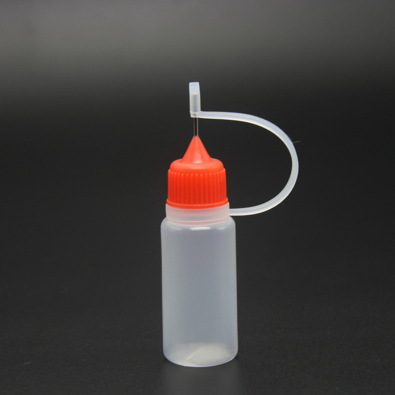 Botella de aguja sub-botella 5/10/20/50ml botella de agujero de alfiler pigmento de color aceite de inyección añadir maquillaje líquido sub-botella