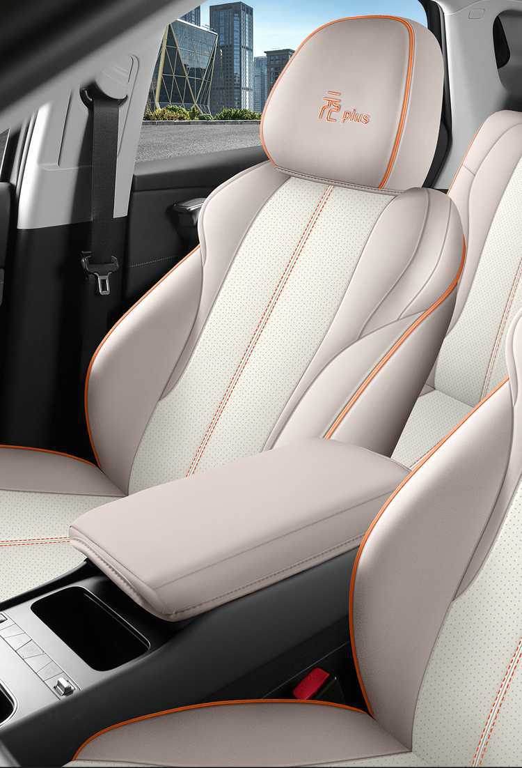 25 models of BYD Yuan Plus Smart Driving Edition special car seat covers, all-season full-coverage breathable leather seat covers