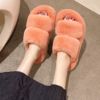 Keep warm demi-season slippers platform, footwear, plus size, suitable for import, wholesale