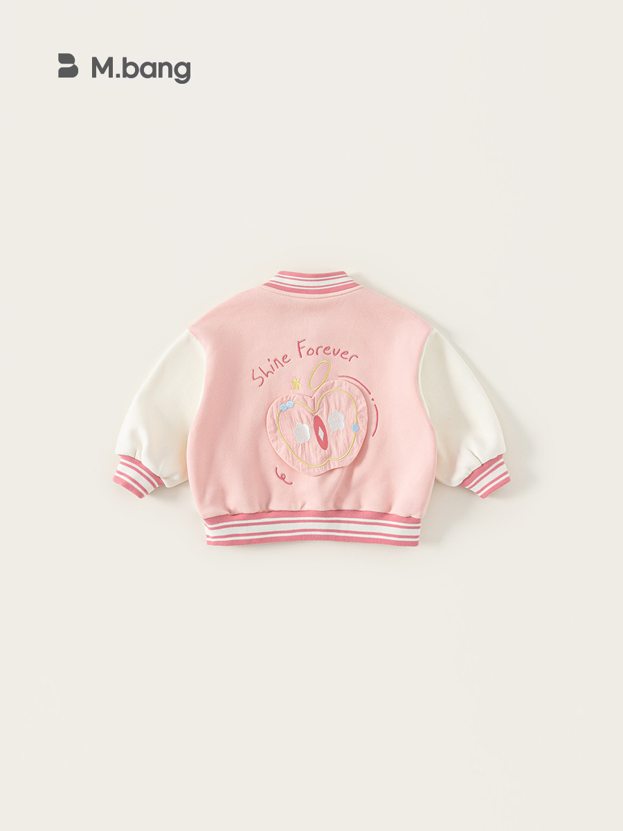 Youbao ropa para niños nuevos productos ropa para niños de otoño chaquetas a juego para niños tops de todo fósforo ropa de béisbol para niñas de manga larga para niñas