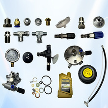 高压无气喷涂机隔膜机通用泵体总成调压阀泄压阀铸铁总成轮子油