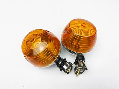 Motorcycle parts Jialing 70JH70 Dönmə işıqları - 2-turn-signal-lights-aluminum-back-shell
