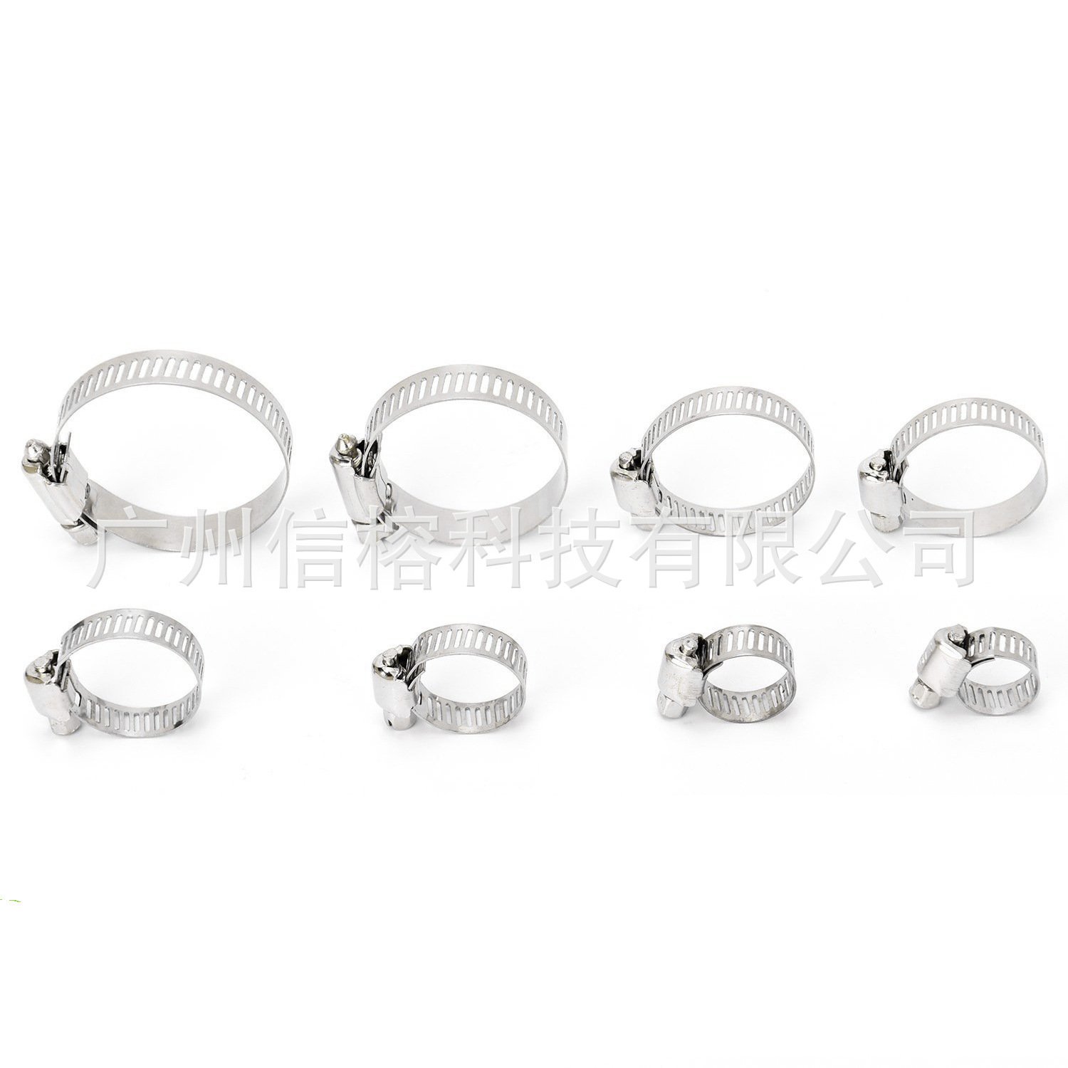 Kit de Abrazaderas de Acero Inoxidable 90 Piezas