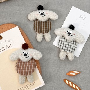Children's New Autumn Cloth Cartoon Lamb Mesh Rabbit Swan DIY Hair Accessories Hairpin Clothing Accessories Accessories