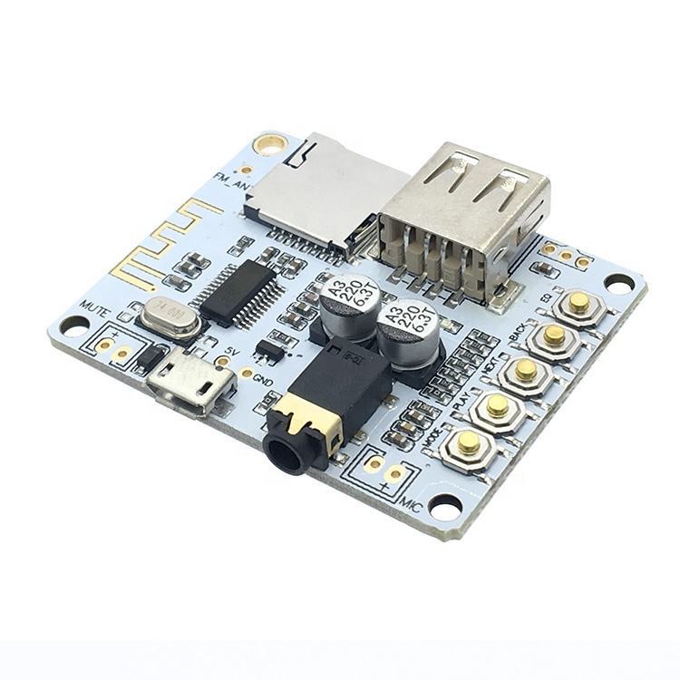 蓝牙音频接收板 带USB TF卡 解码播放 前级输出