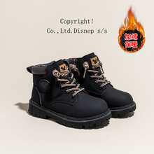 �؃rŮͯѥ�Ӽӽq2025�ﶬ�¿��ɫ��ͯ�R��ѥ��ůƤѥŮ������Ь