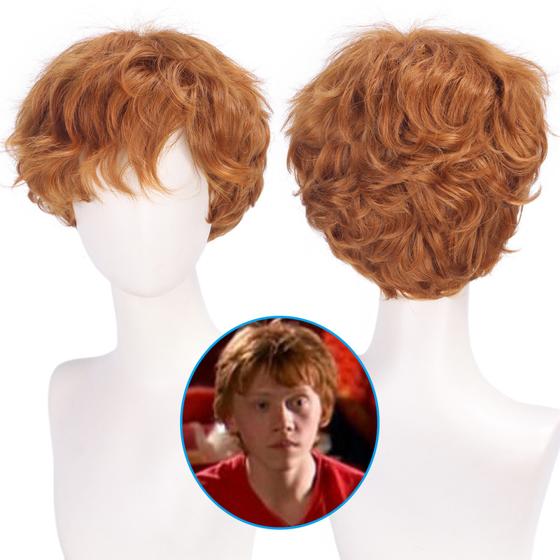 Main Santa European and American Wig Male Handsome Handsome Young Man Short Curly Hair Stage Performance Foreigner Ron Main Santa European and American Wig Male Handsome Handsome Young Man Short Curly Hair Stage Performance Foreigner Ron