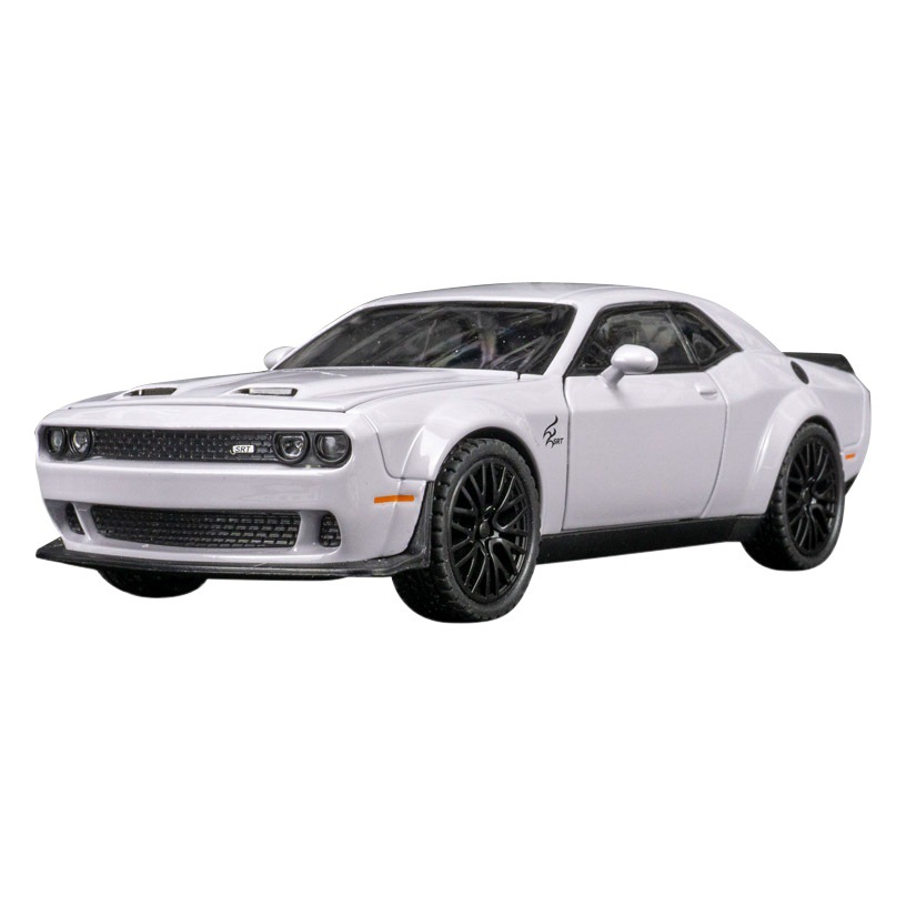 Jiaye VB32793 simulación de aleación modelo coche decoración metal coche deportivo sonido y luz tire la puerta trasera juguete