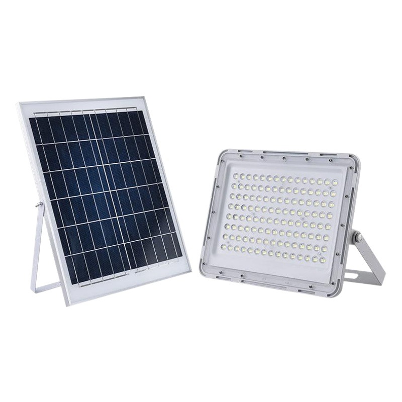 Transfronterizo dedicado Amazon llevó la luz de inundación solar lámpara de calle al aire libre iluminación de inducción hogar patio reflector