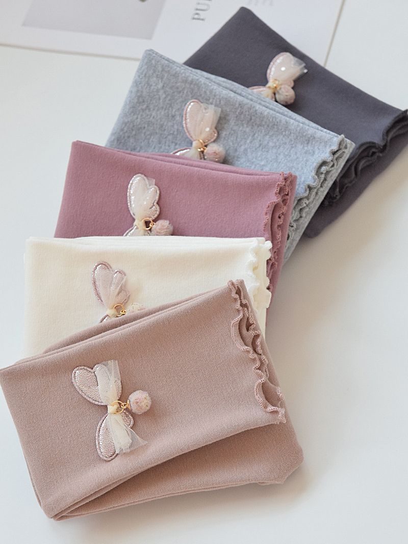 Polainas de las niñas de primavera y otoño Delgado desgaste exterior estilo occidental pantalones de los niños de primavera nuevos bebés de algodón pantalones largos image 2