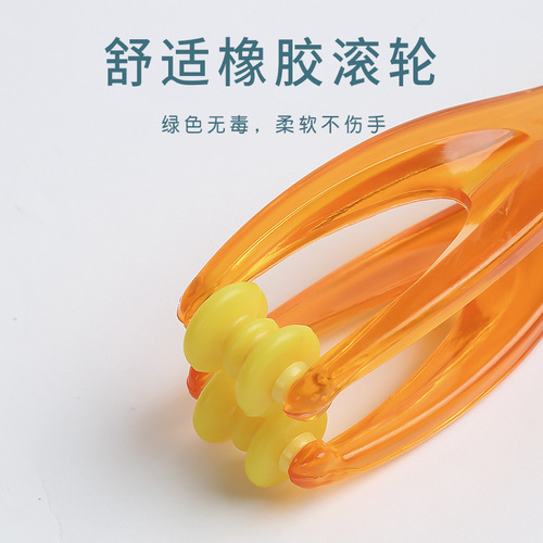 Hand joint roller type hand relief elastic massage clip mouse hand massager multifunctional finger massager
