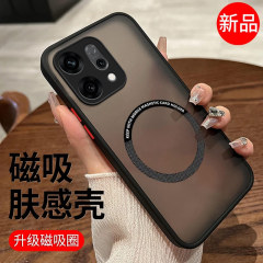 适用oppoReno14手机壳磁吸肤感A1pro/A2新款A3活力版全包防摔男女