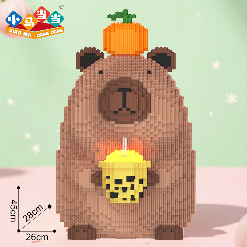 Kulomi Meletti Series Bloques de construcción Bear Bloques de construcción al por mayor Juguetes al por mayor Regalos para niños y niñas Muñecas hechas a mano