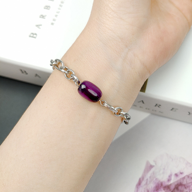 Geometric Simple Style Titanium Steel Bracelets In Bulk display picture 5