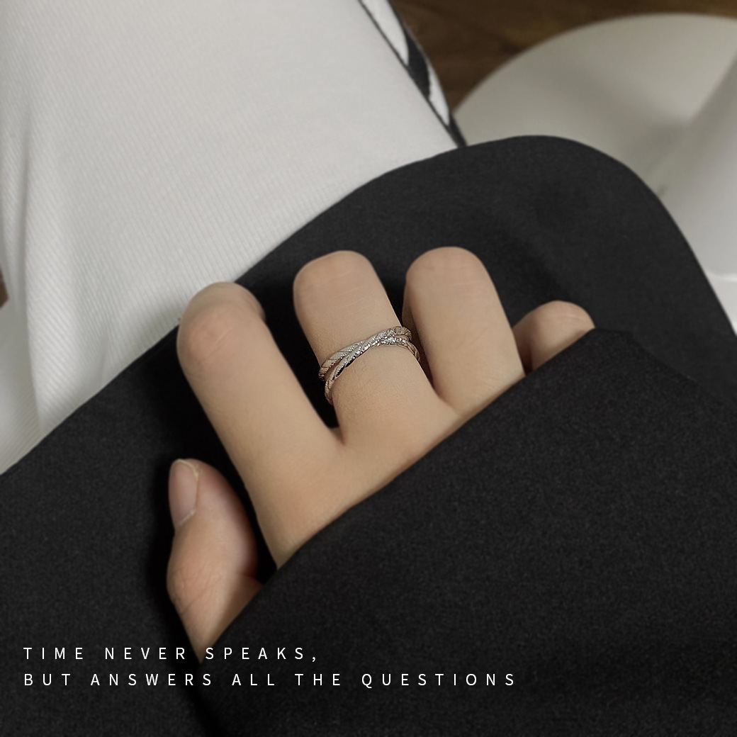 Brand small design creative fashionable universal ring