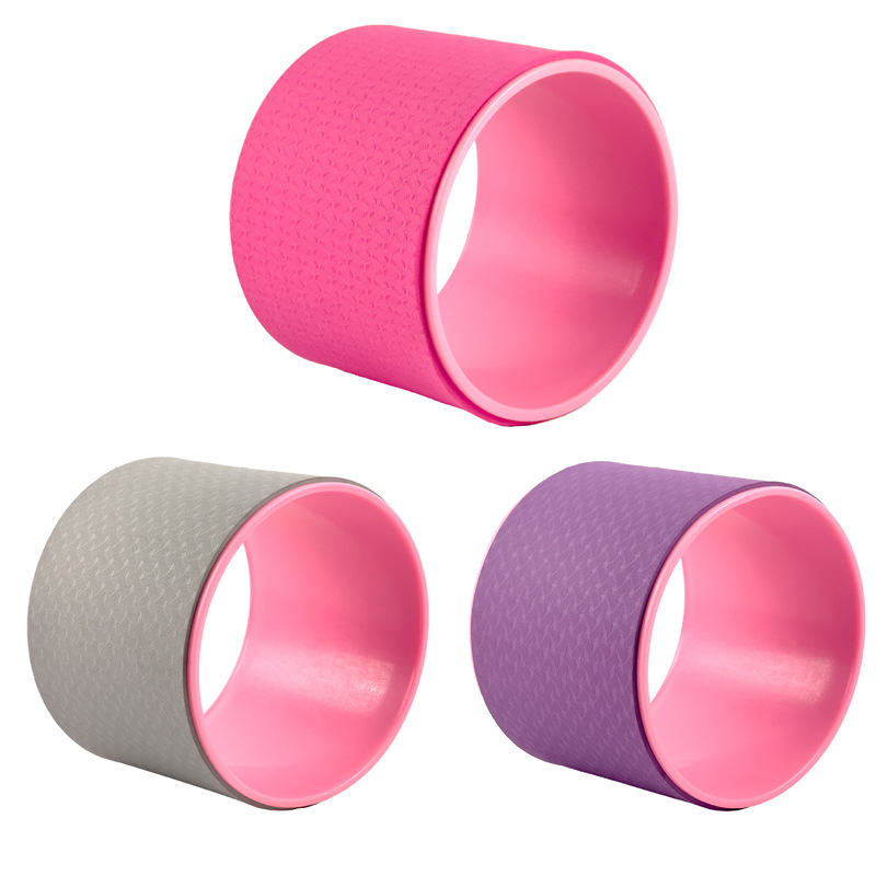 Yoga Wheel with Widened and Heightened Pilates Ring for Home Use, Shoulder Opening, Back Beautification, Beginner's Backbend Trainer, Yoga Ring