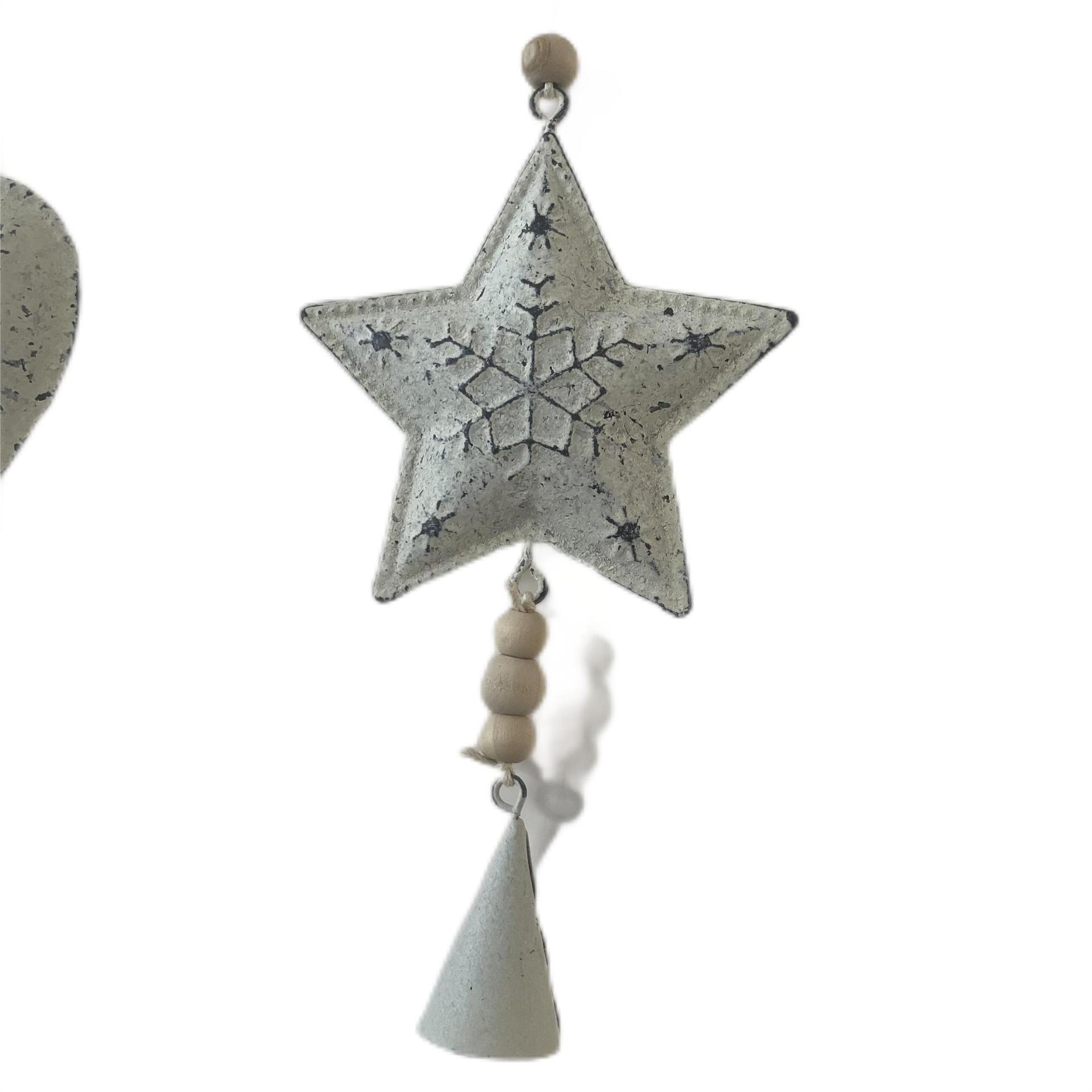 Estrella blanca de cinco puntas