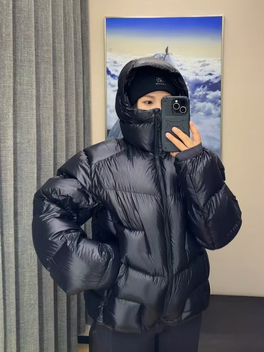 25 años de nueva serie de sol pequeño GT5000 plumón 90 blanco de seda para hombres y mujeres calentamiento impermeable ropa de montaña