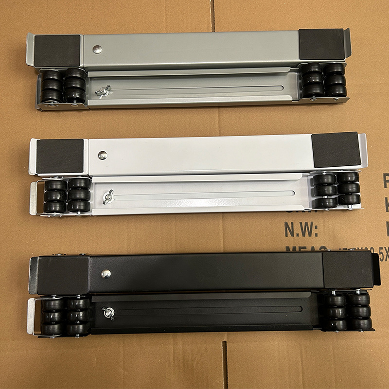 冷蔵庫洗濯機移動ブラケット長尺伸縮家具引っ越し器台座ブラケット移動工具棚|undefined