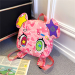 Камуфляжный милый розовый школьный рюкзак, сумка, мультяшный картхолдер, детский ранец, популярно в интернете