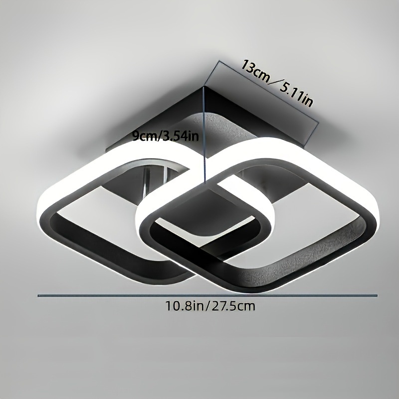 Transfronterizos dedicados LED lámpara de techo lámpara de sala de estar iluminación nórdica moderna minimalista dormitorio comedor pasillo lámpara de techo