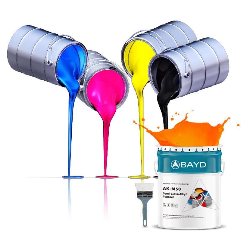 Outdoor metal industrial antirust alkyd paint