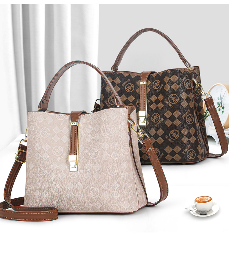 Borsa a secchiello classica donna borsa a spalla per lavoro_voghion.com