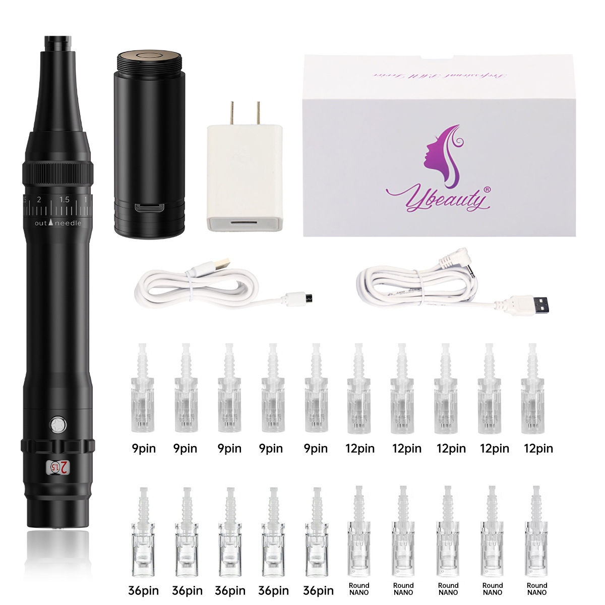 Máquina de tatuaje de carga inalámbrica micro instrumento de aguja máquina todo en uno bayoneta lápiz de cejas herramientas de belleza suministro directo de fábrica